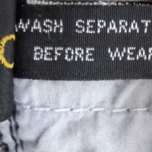 Contrast Vintage Jeans Womans Bootcut Mid Rise Size 13 Black Grey Medium Wash - Picture 13 of 16